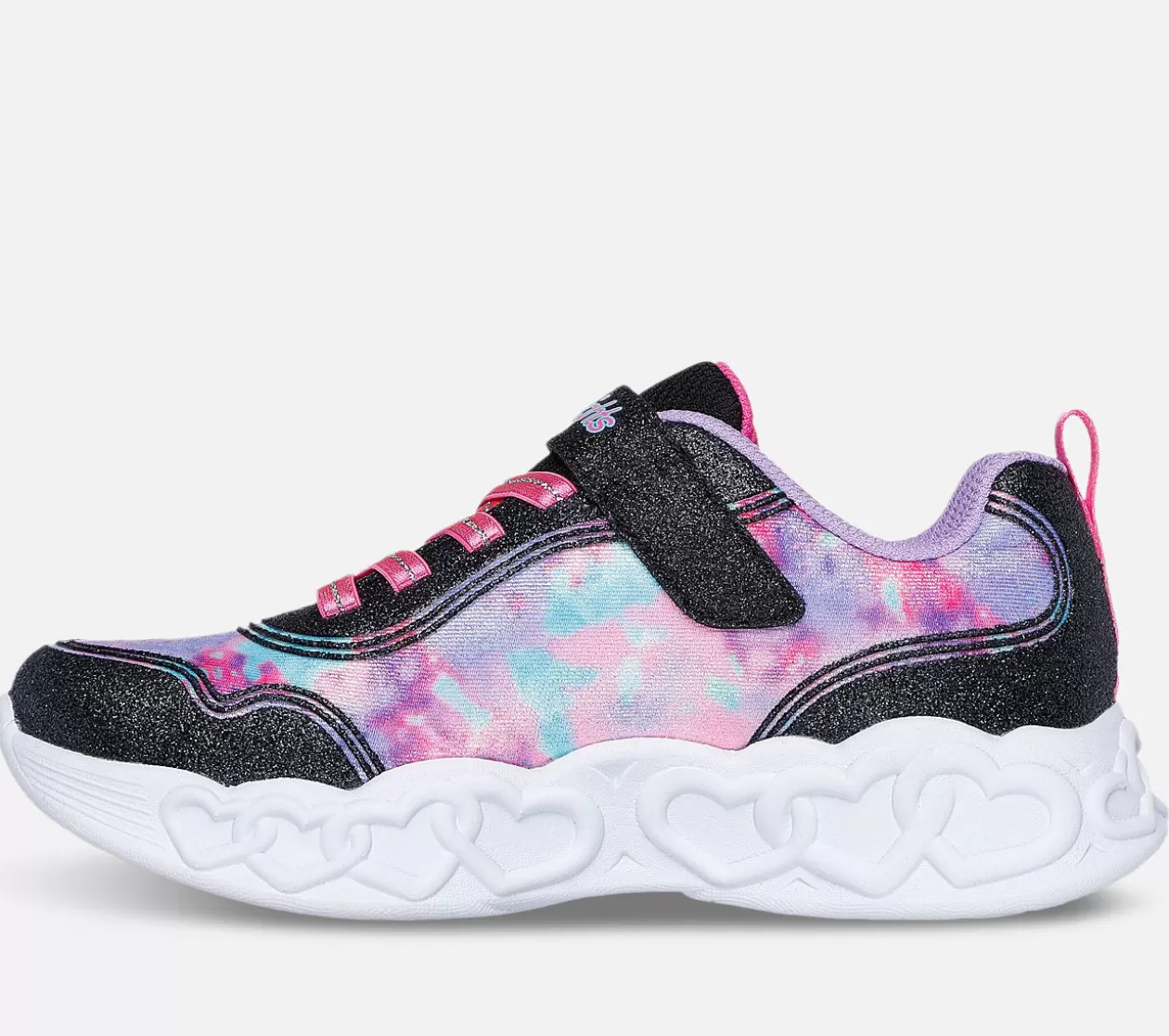 Børn SKECHERS Infinite Heart Lights - Color Lovin