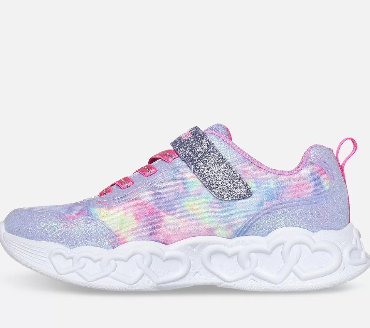 Børn SKECHERS Infinite Heart Lights - Color Lovin