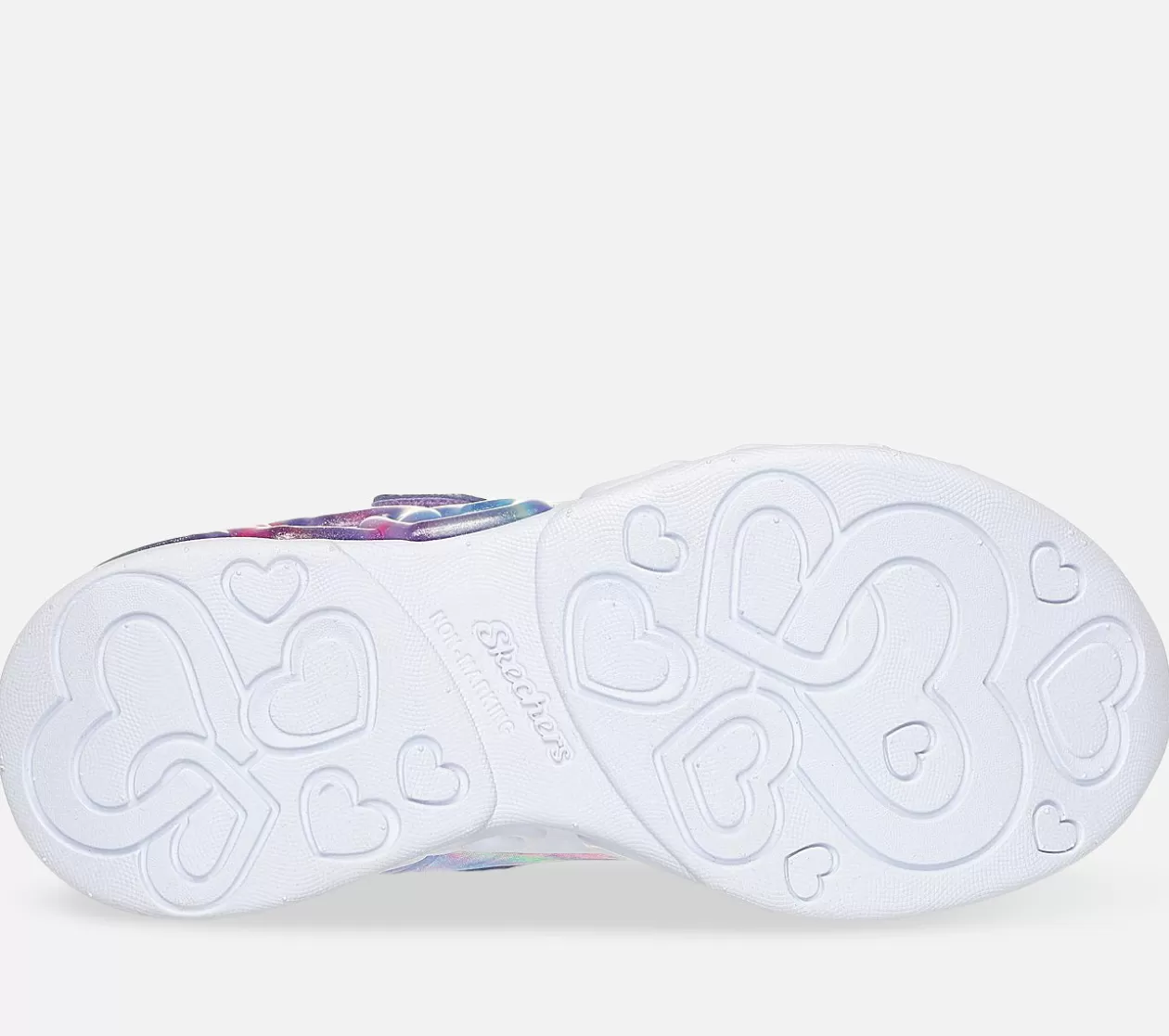 Børn SKECHERS Infinite Heart Lights - Color Lovin