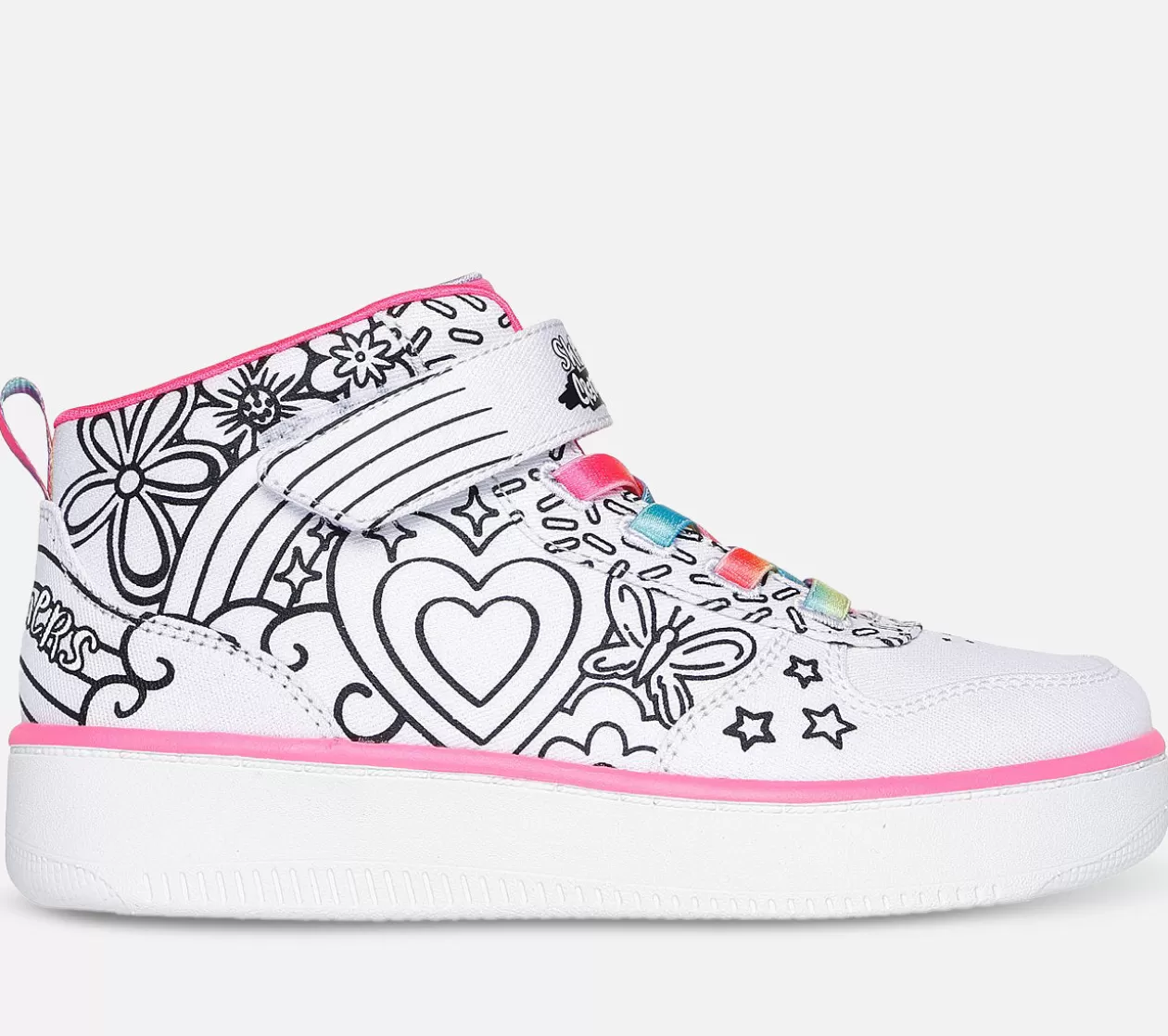 Børn SKECHERS Sport Court 92 - Color Me Kicks
